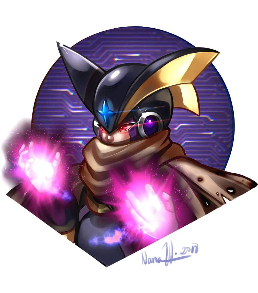 Bass Megaman Battle Network Fanart Megaman Amino