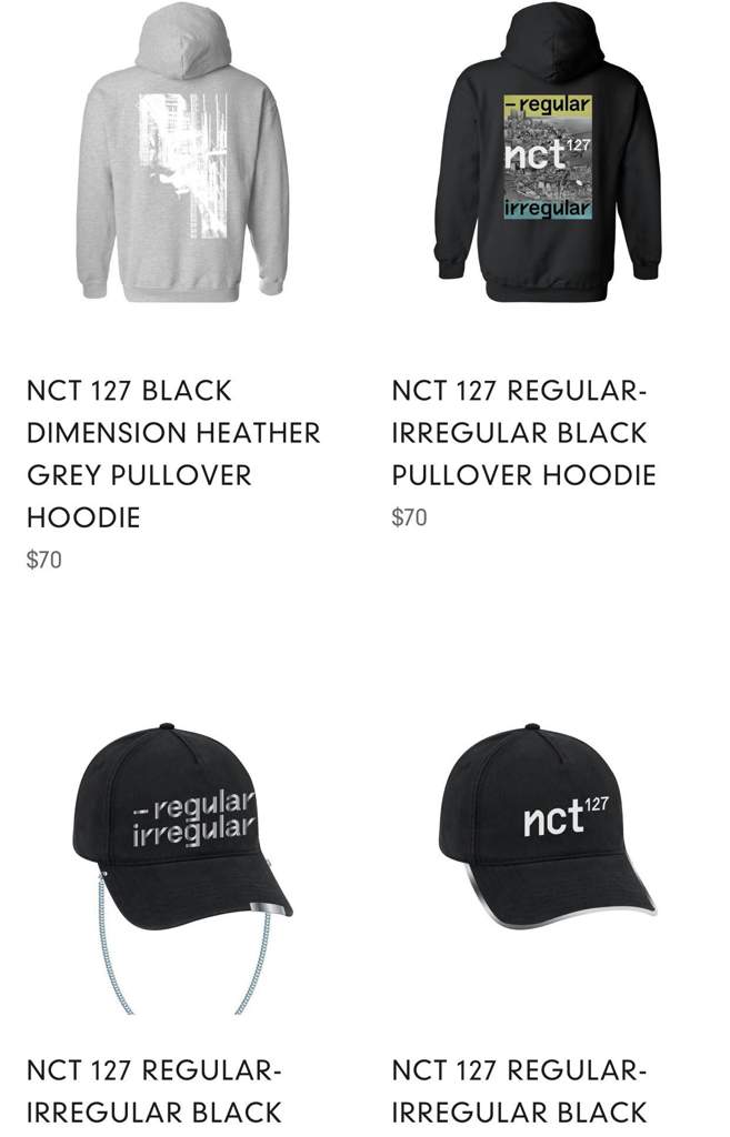 nct 127 regular irregular hoodie