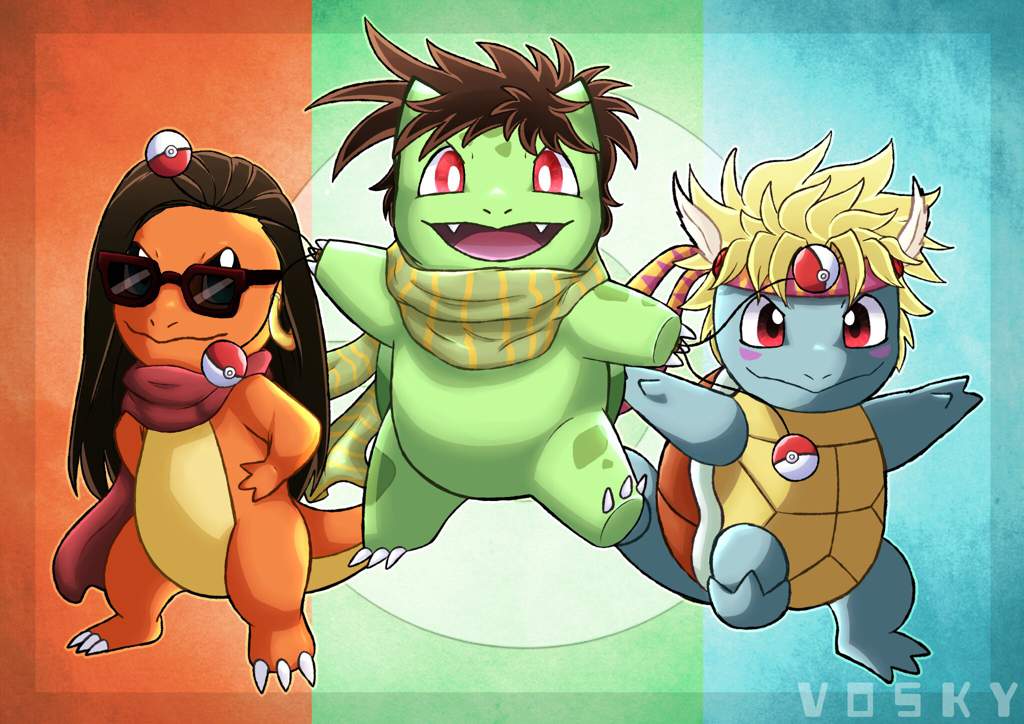 Jojo Pokemon Starters 1 7 Jojo Amino Amino