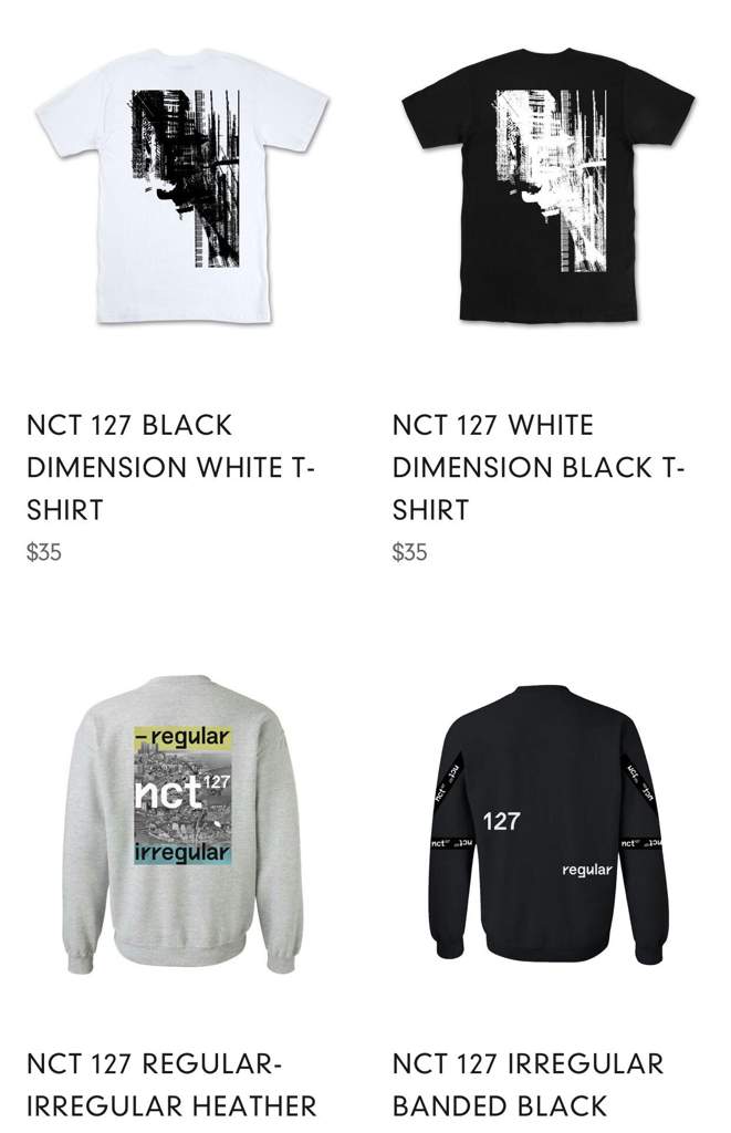 nct 127 regular irregular hoodie