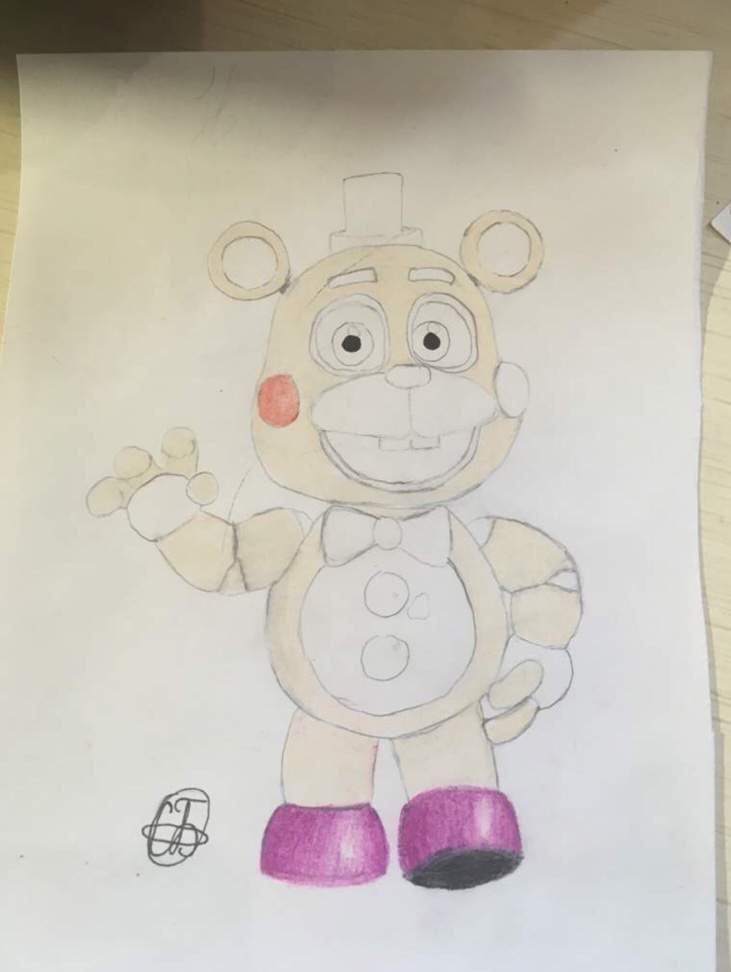 Helpy( Color pencils) | Five Nights At Freddy's Amino