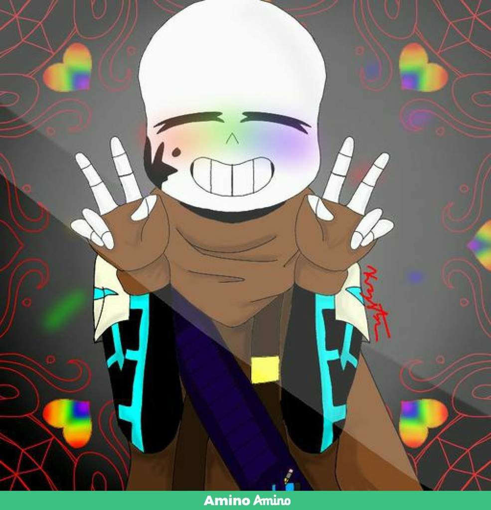 vampire ink sans(female and wolf neko) | Undertale AUs Amino