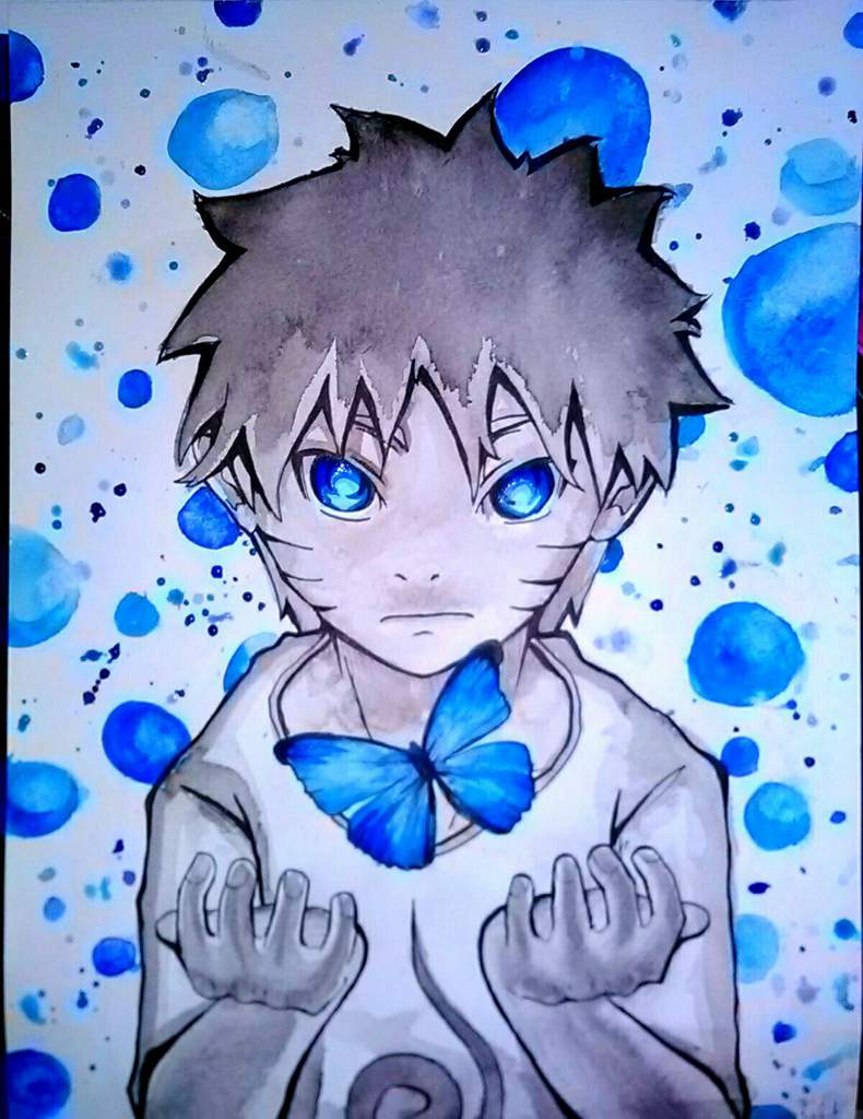 Dessin De Naruto A L Aquarelle Et A L Encre De Chine Chadessin Amino