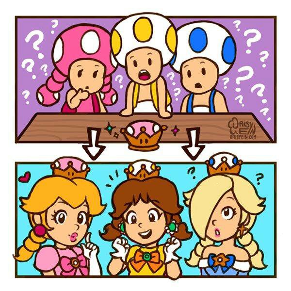 Mario Bros Princess Crown