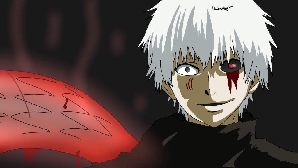 Kanaki bleeding | ||Tokyo Ghoul|| Amino