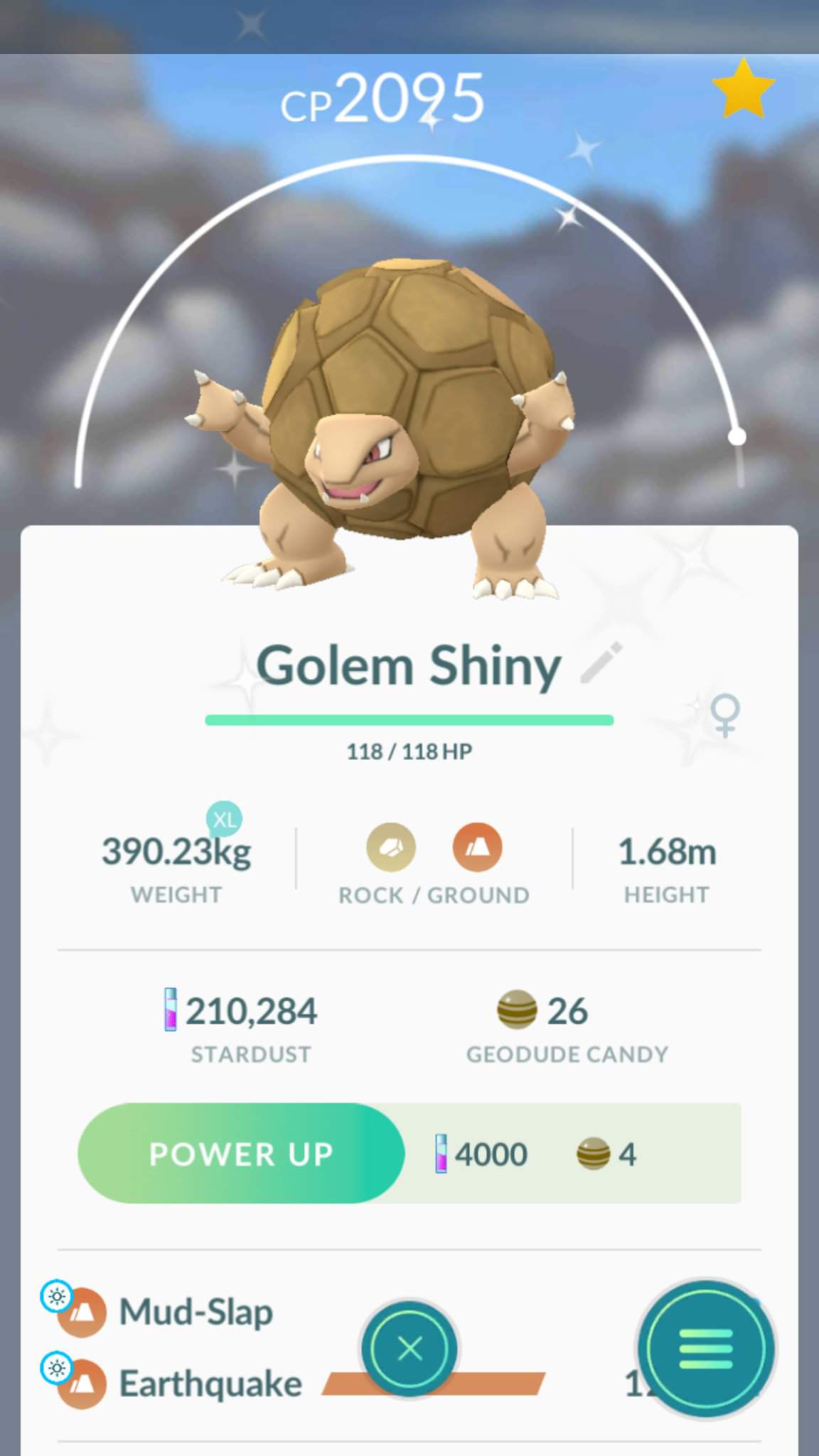 My Gold Nugget all grown up 👌 | Pokemon GO Amino