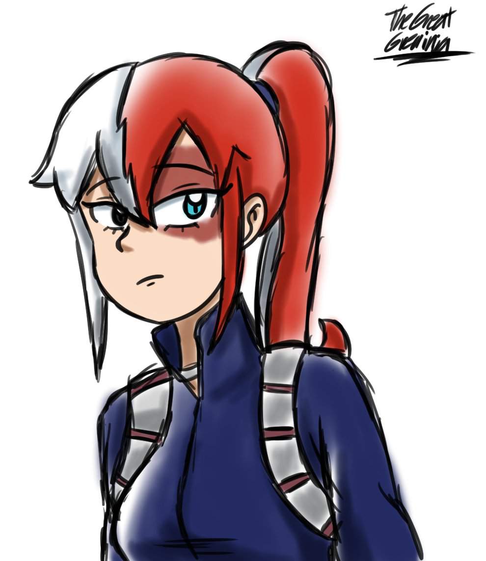 genderbent Todoroki | My Hero Academia Amino