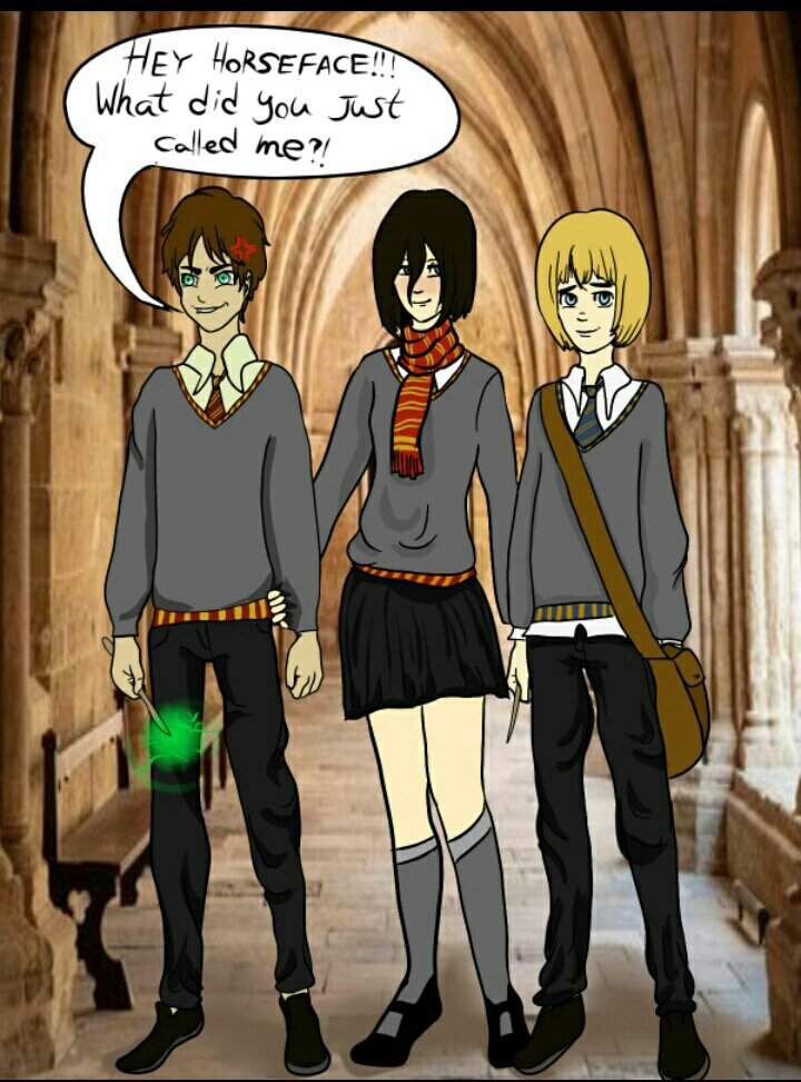 Featured image of post Attack On Titan Characters Hogwarts Houses / The attack on titan manga and anime series feature an extensive cast of fictional characters created by hajime isayama.