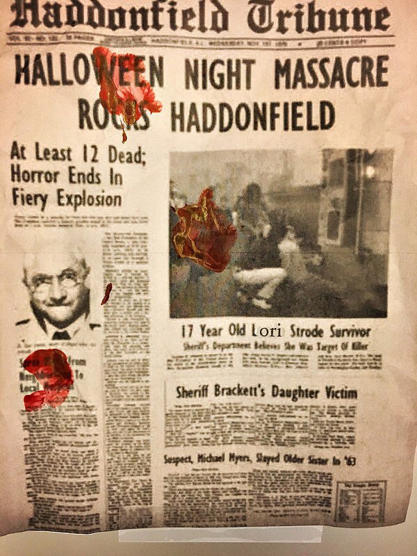 ‘HALLOWEEN’ Haddonfield News Headlines | Horror Amino