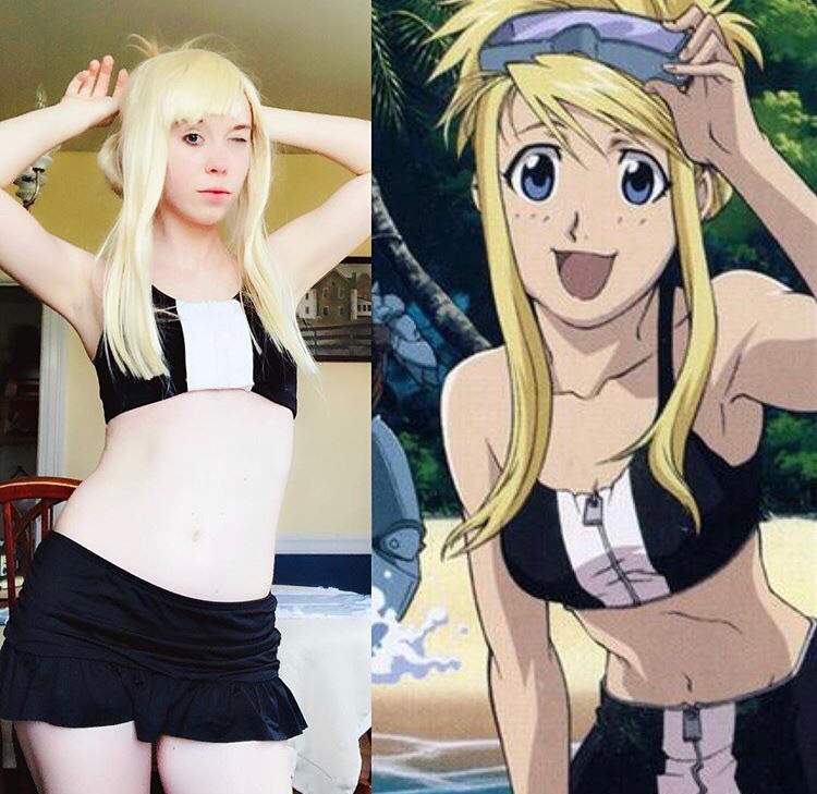 Winry Rockbell Costest.