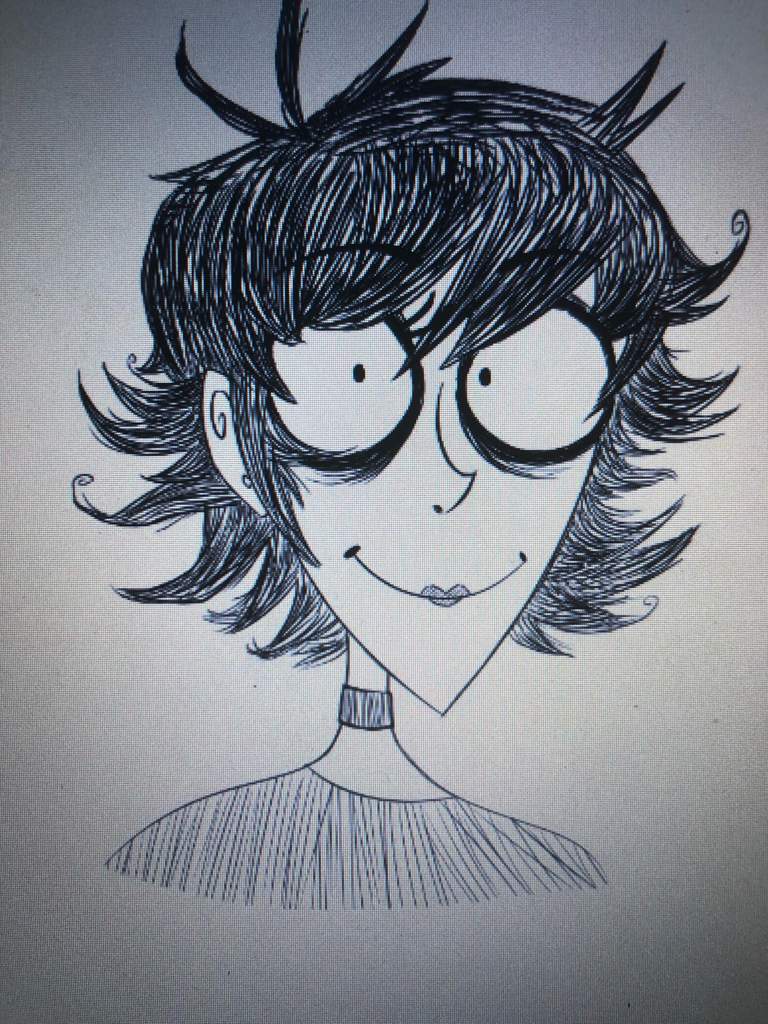 Noodle Tim Burton style | Gorillaz Amino