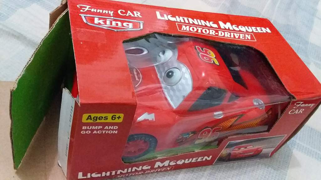 funny car king lightning mcqueen