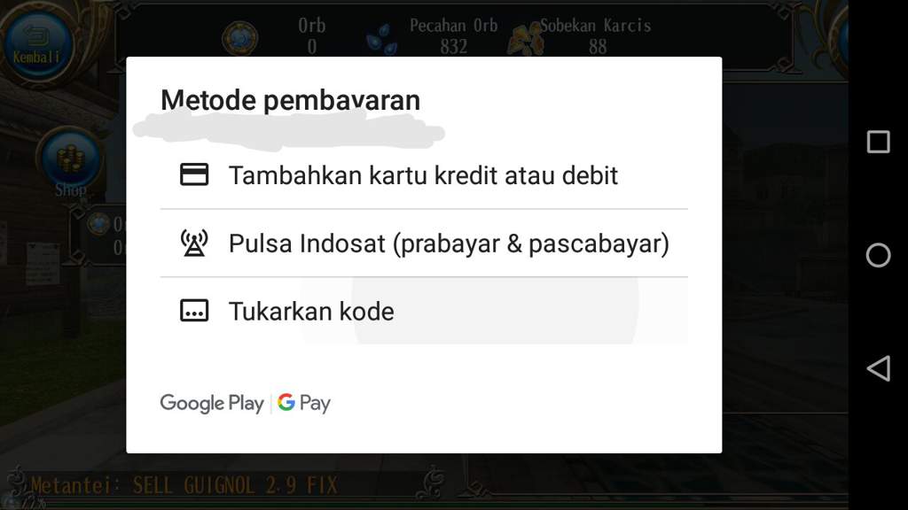 can we purchase orb with google play