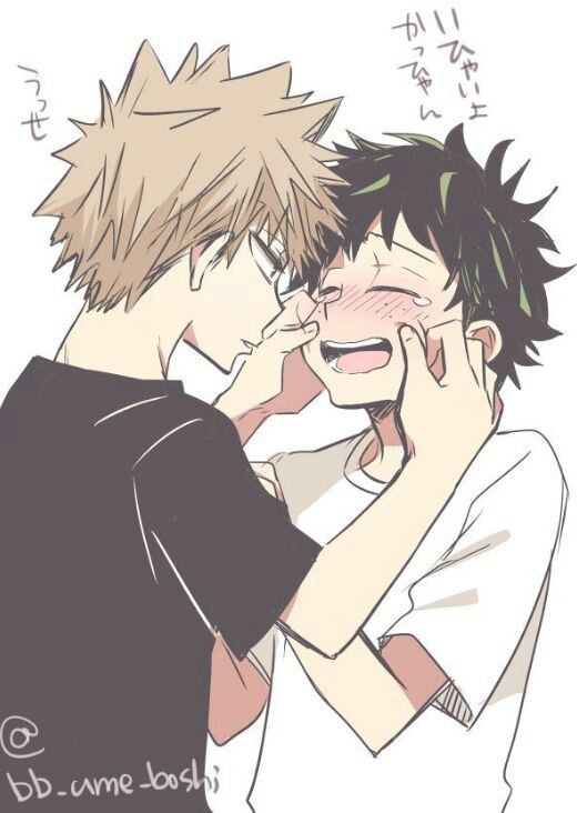 MIDORIYA X BAKUGOU | YAOI 💜 Amino