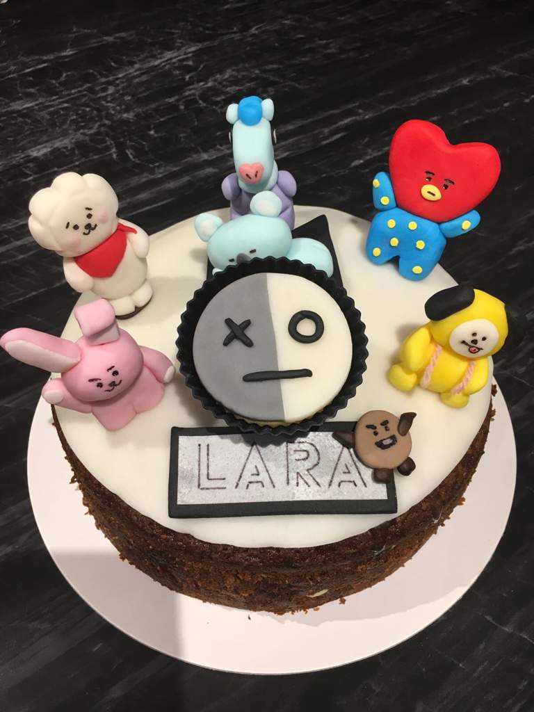 MY BT21 BIRTHDAY CAKE!!! BTS United Kingdom Amino