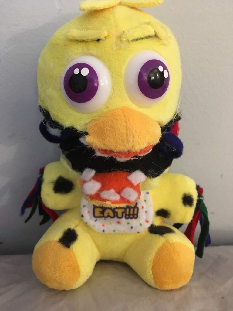 withered chica plush funko