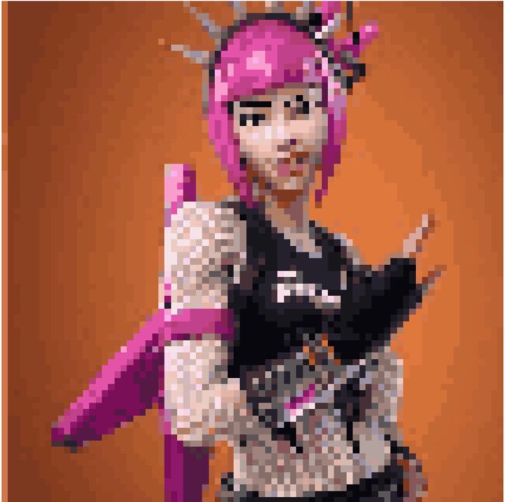 Power Chord Pixel Art Fortnite Mobile Amino - fortnite mobile