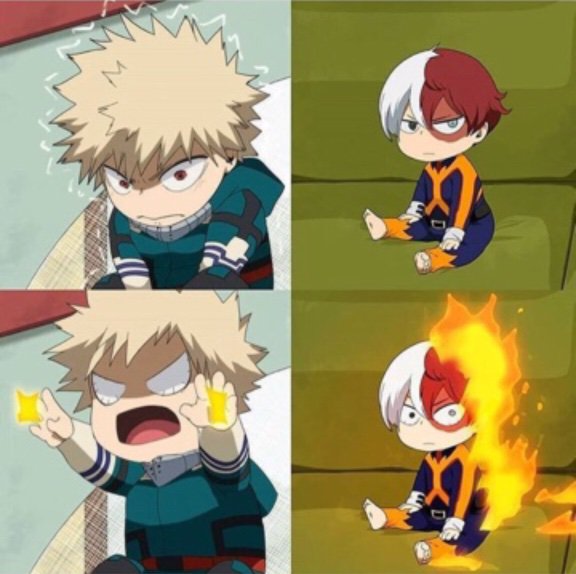 Baby Kacchan & Todoroki | My Hero Academia Amino