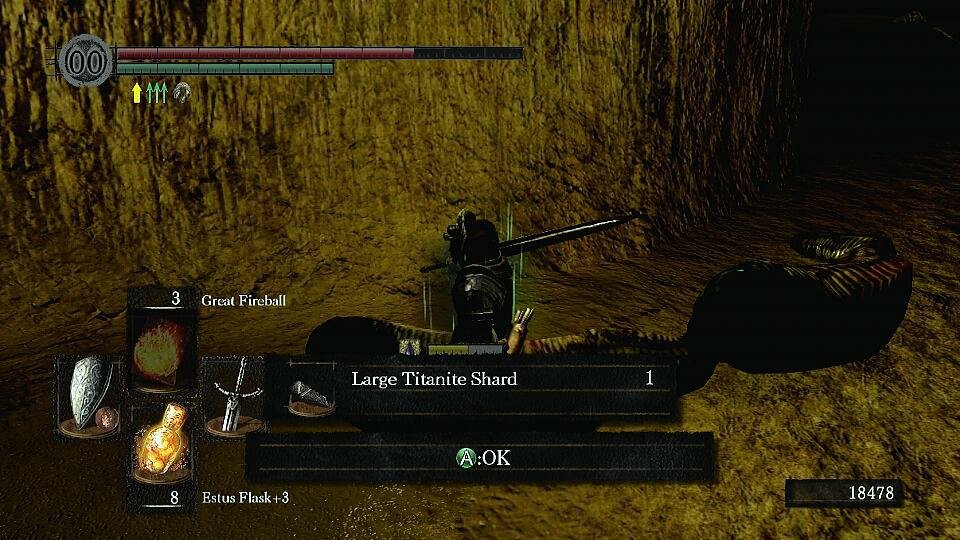 Onde é O Local Para Conseguir Green Titanite Shard Ds1 Dark Souls