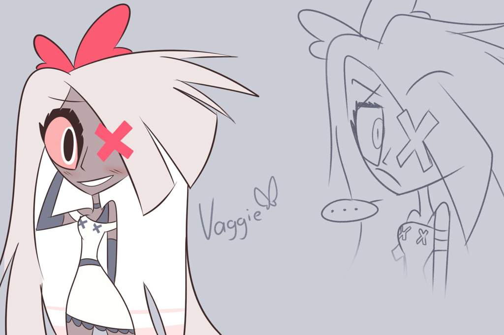 Vaggie Fanart | Hazbin Hotel Amino! Español Amino