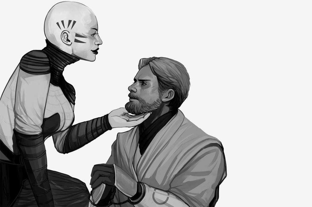 Ventress kills Jedi, meets Obi-Wan and there he is the first Jedi who is eq...