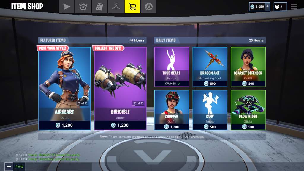 Daily Item Shop Heute Fortnite Daily Item Shop Fortnite Battle Royale Armory Amino