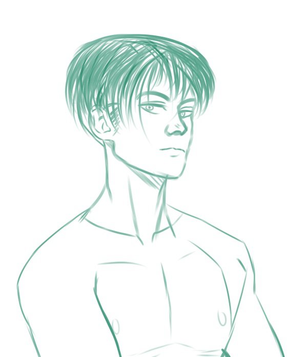 Levi Ackerman sketch | Attack On Titan Amino