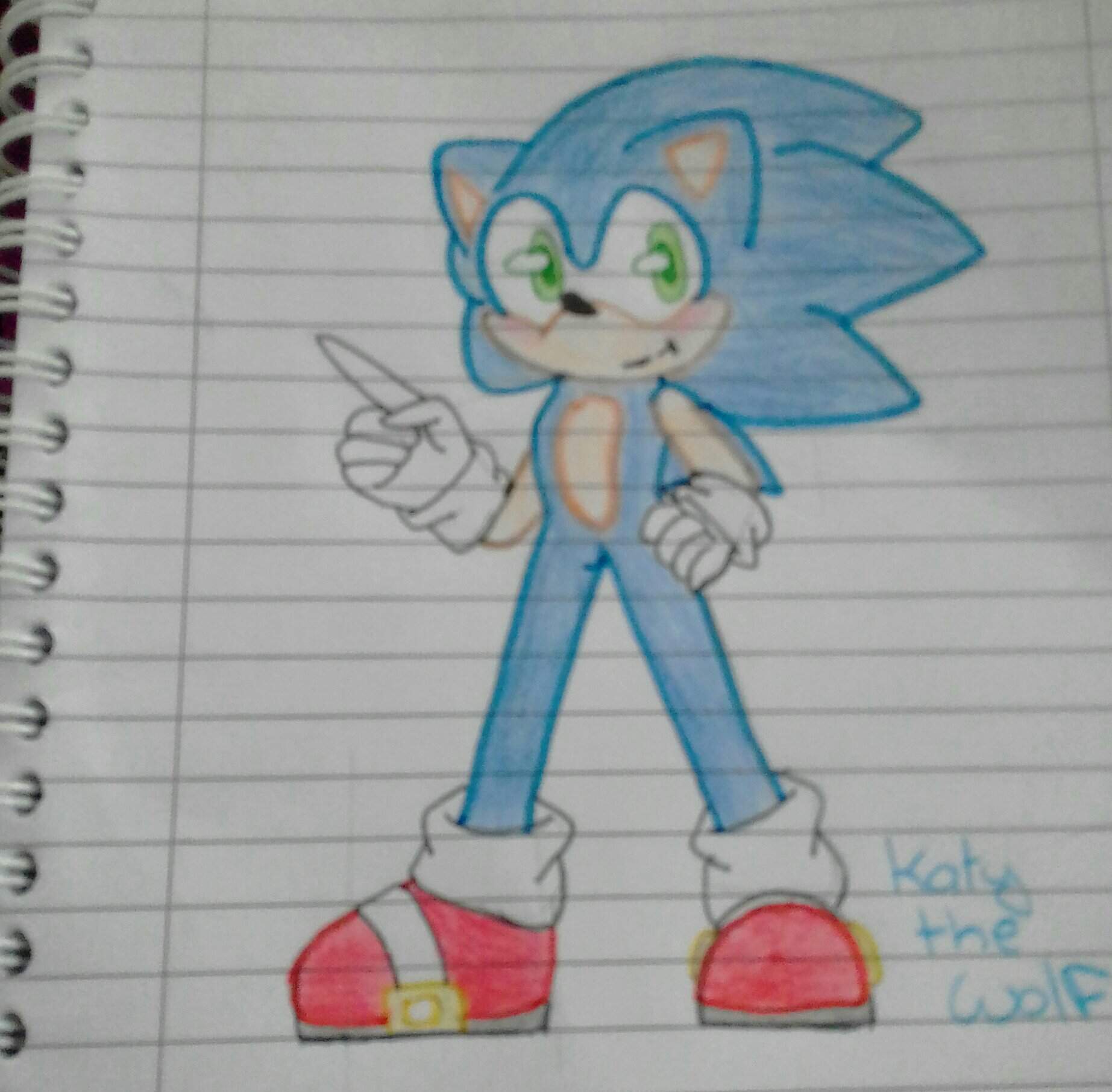 A Sonic School doodle :3 | Sonic Rp&Art Amino