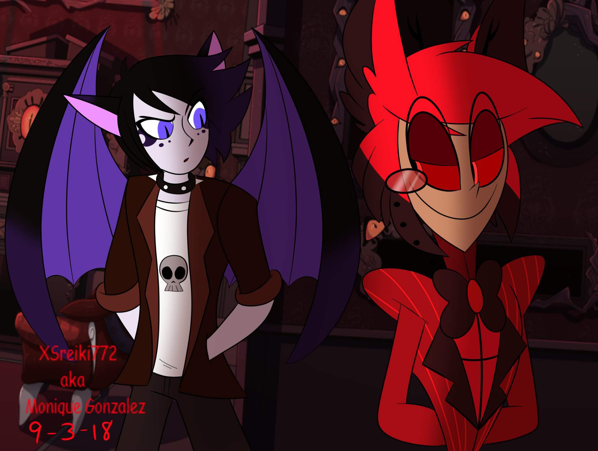 Blitz meets Alastor | Hazbin Hotel (official) Amino