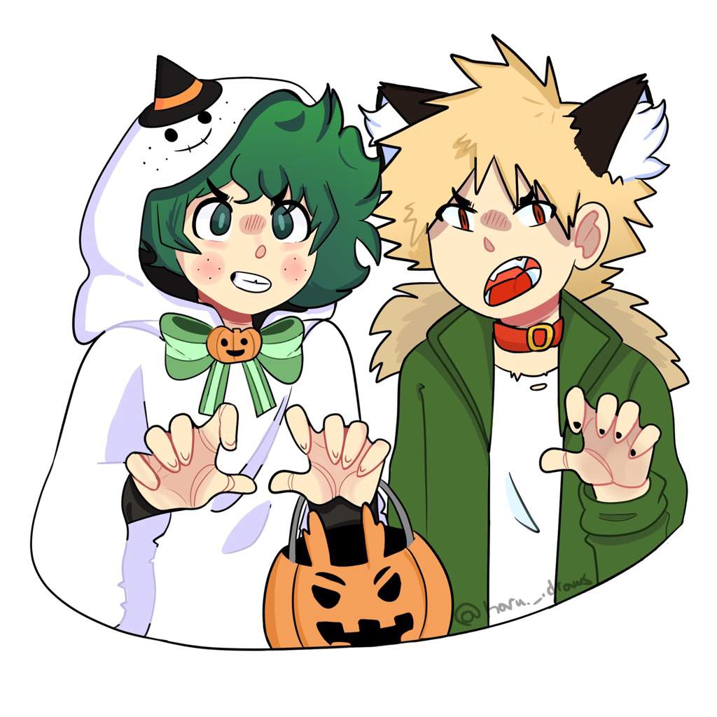 Halloween BakuDeku | My Hero Academia Amino