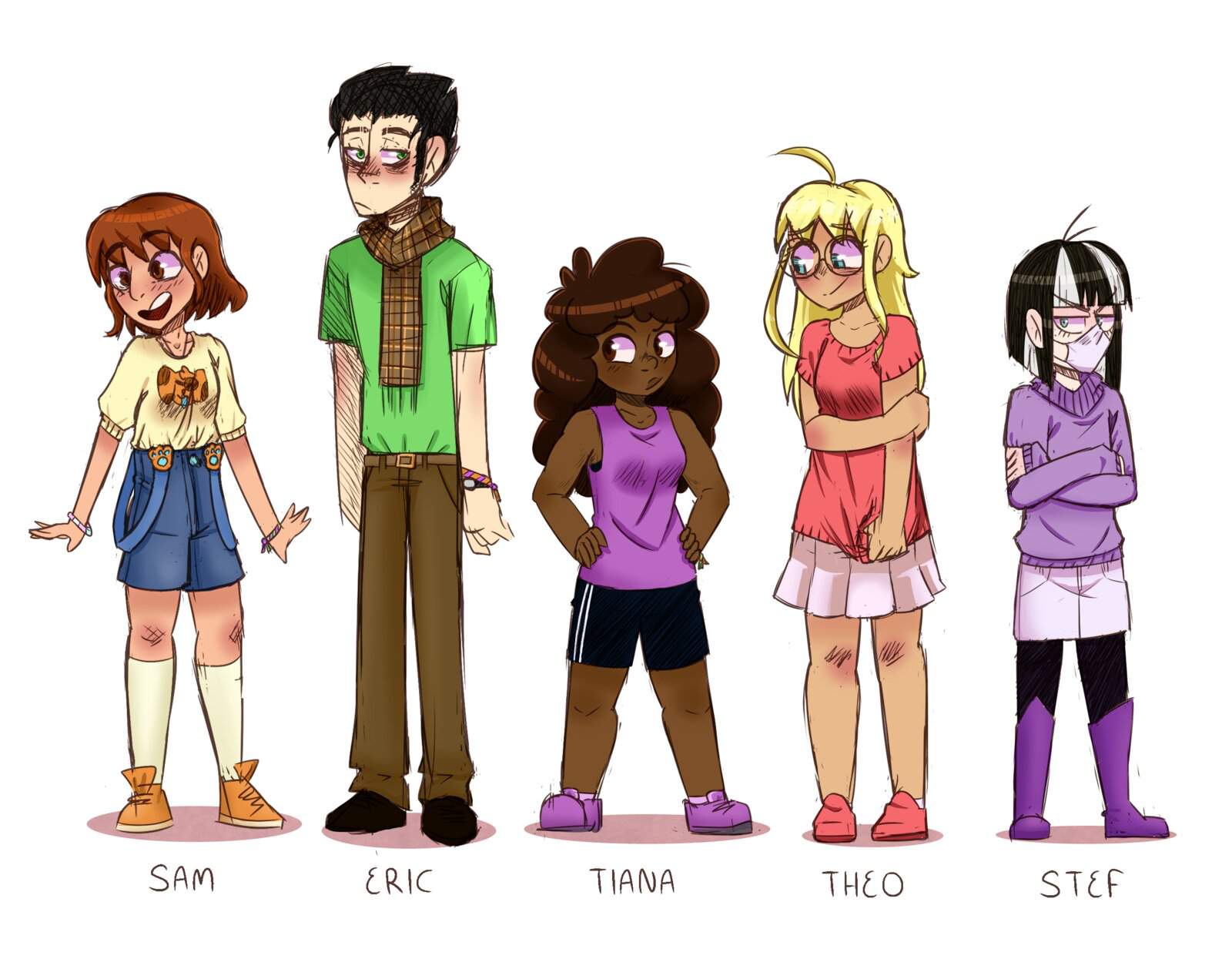 OC Lineup: Main Characters | OCAmino Amino