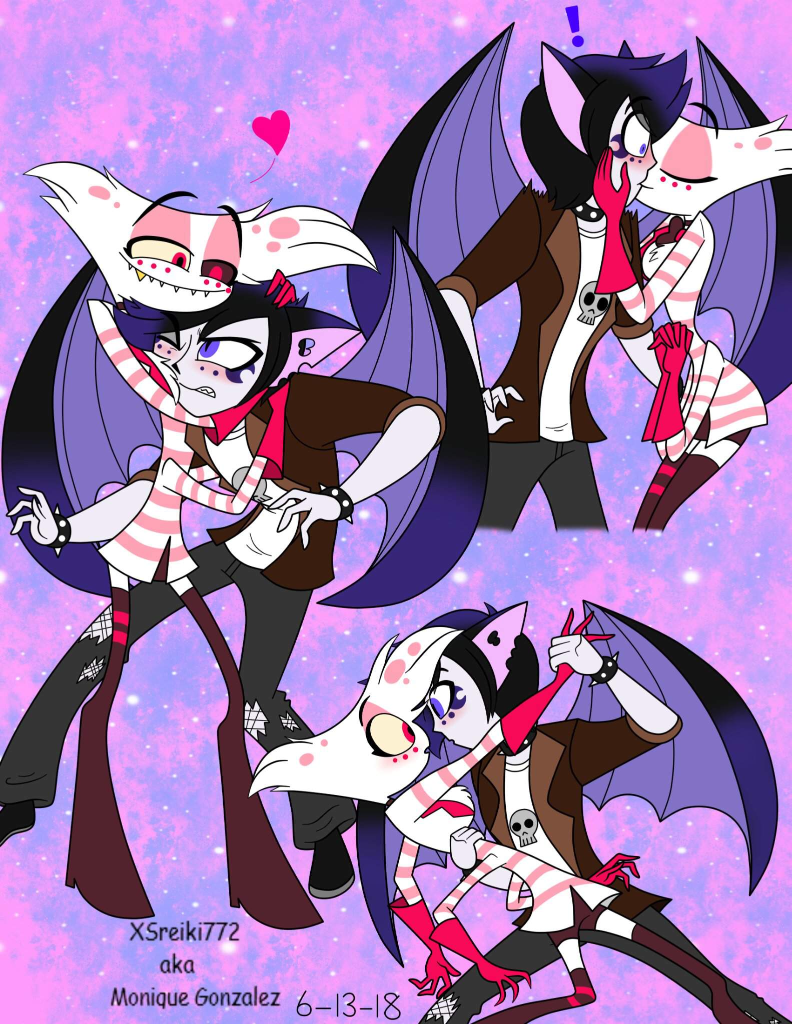 Hazbin Hotel Alastor X Angel Dust Requires Dustx27 Attention Happy ...