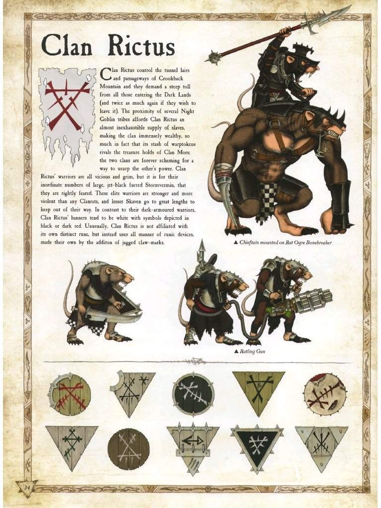 Clan Rictus | Wiki | Warhammer AOS/Fantasy Amino