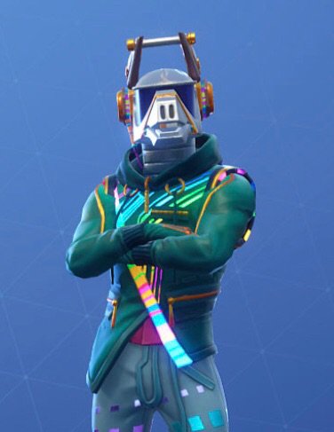 when i first saw this skin i loved it and i immediately put it on once i got the battle pass but over these past few days it has gotten annoying - skins de fortnite llama dj