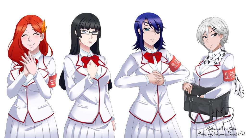 Sims 4 Yandere Simulator Student Council CC