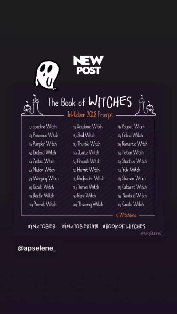 Featured image of post Witchtober Prompts I really need to step up my game a bit when it comes to earnings this month