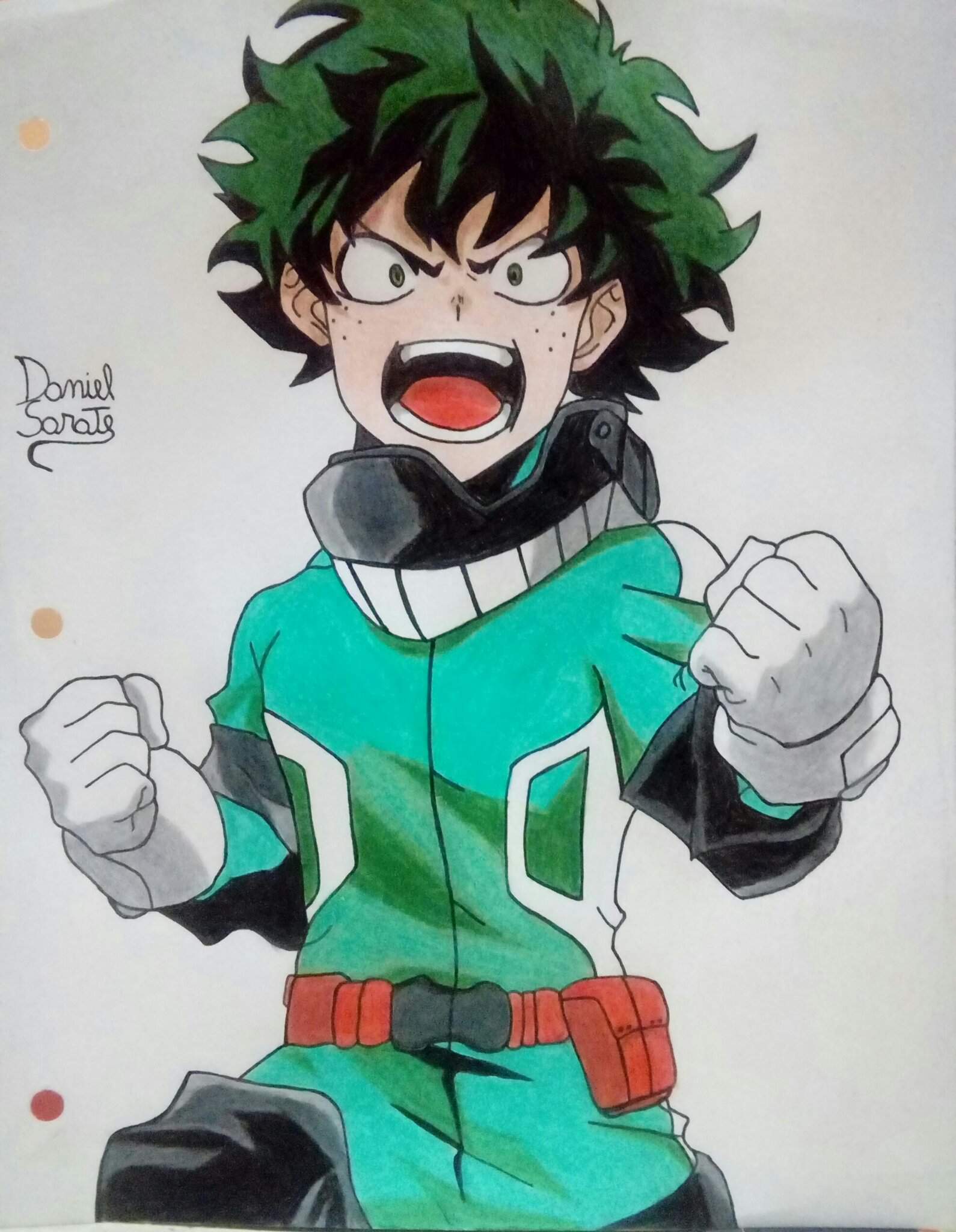 El Dibujo De Izuko Midoriya Ya Coloreado | Arte Anime Amino Amino