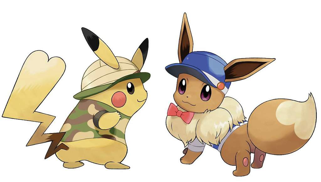 pikachu and eevee friends