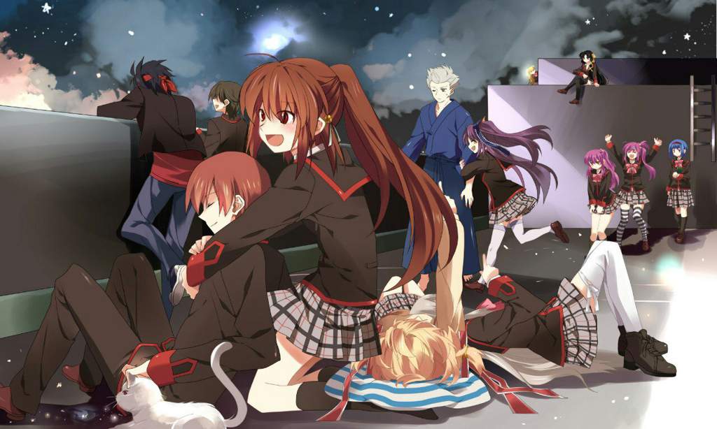 little busters аниме персонажи