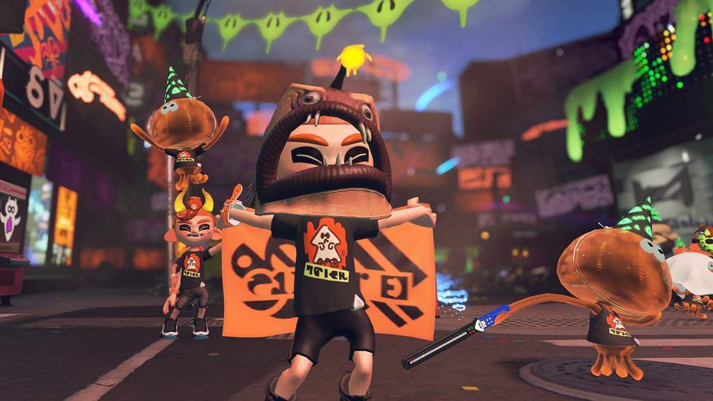 &quot;Splatoween&quot; event revealed for Splatoon 2 revealed. Splatoon2》 Amino