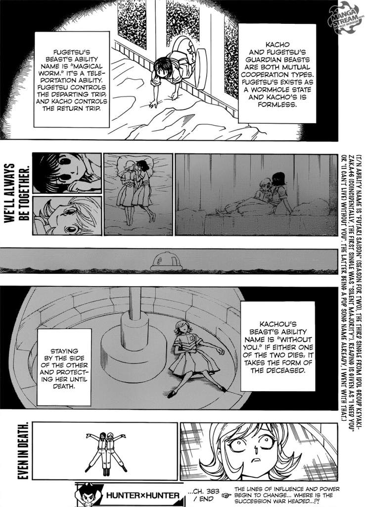 Chapter 3 Overview Major Spoilers Hunter X Hunter Amino