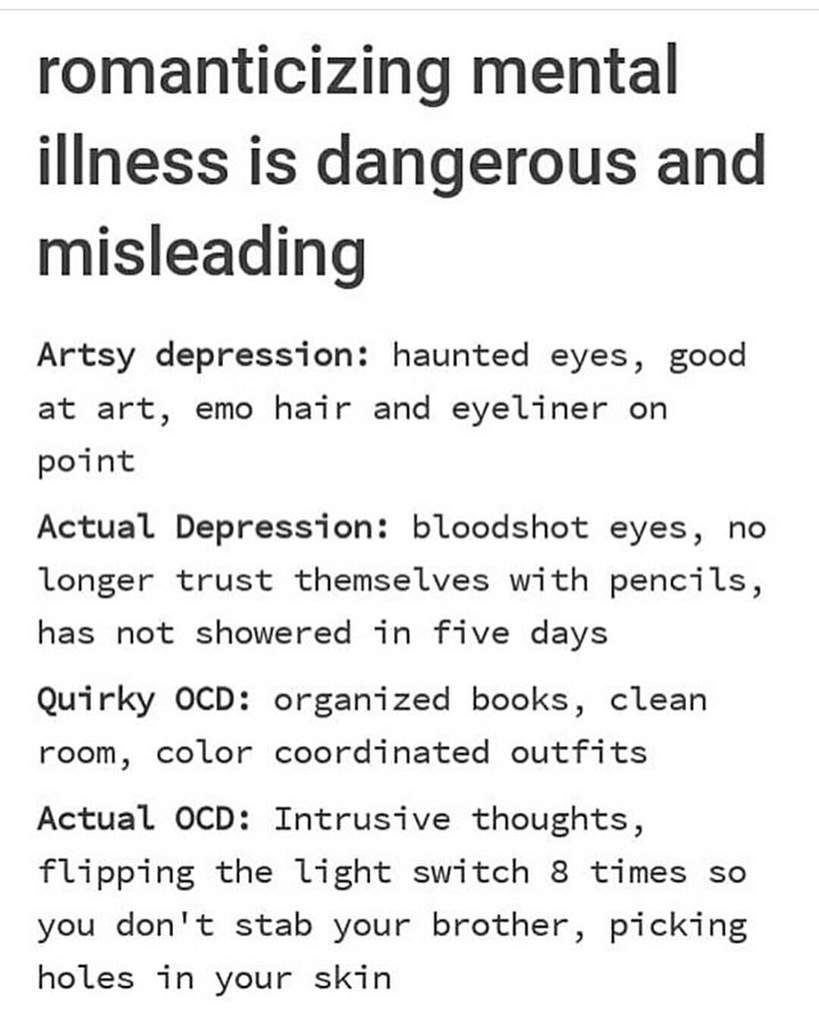 Mental health =/= aesthetic | Mental Health Hub Amino