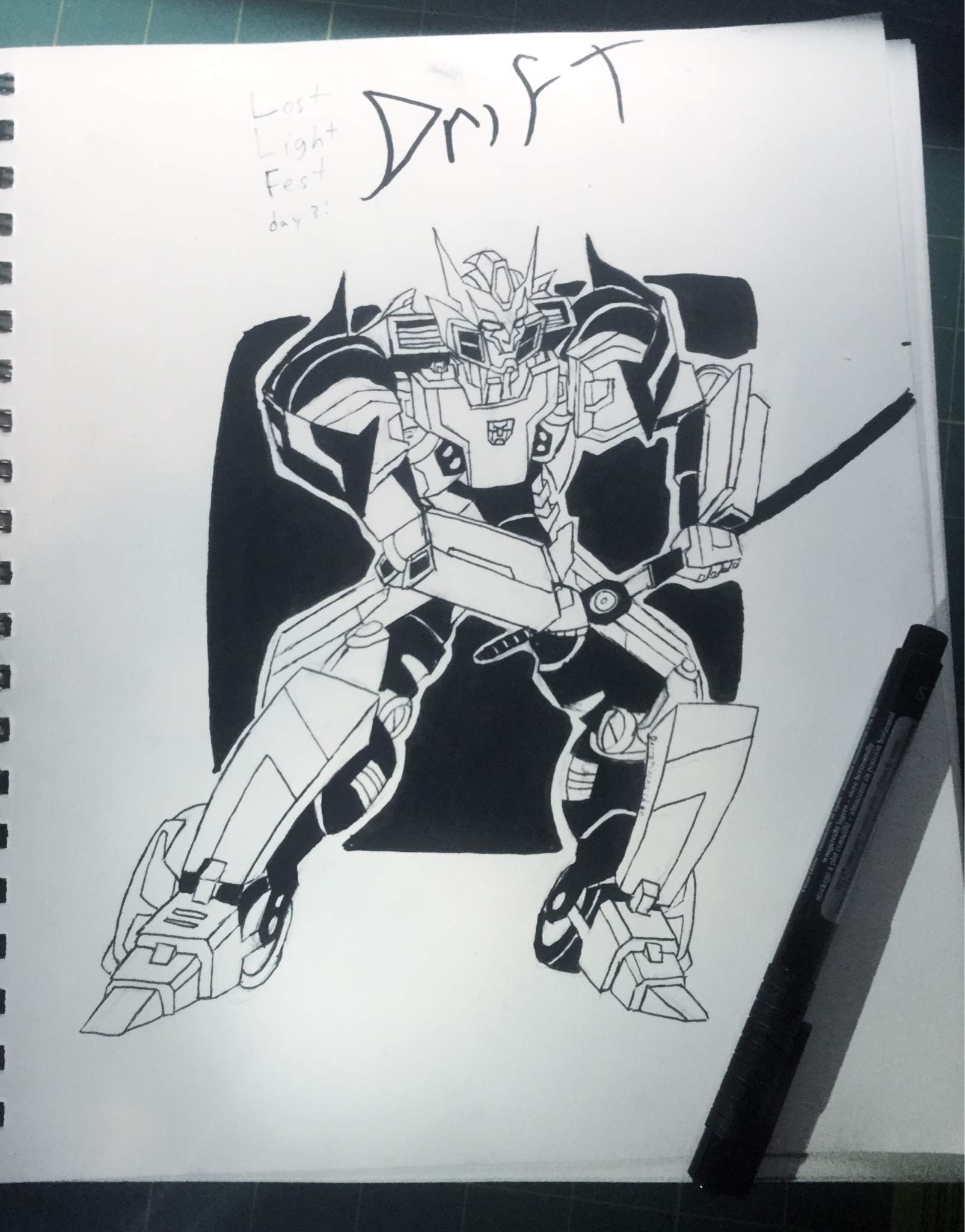 Lost Light Fest day 3: Drift | Transformers Amino