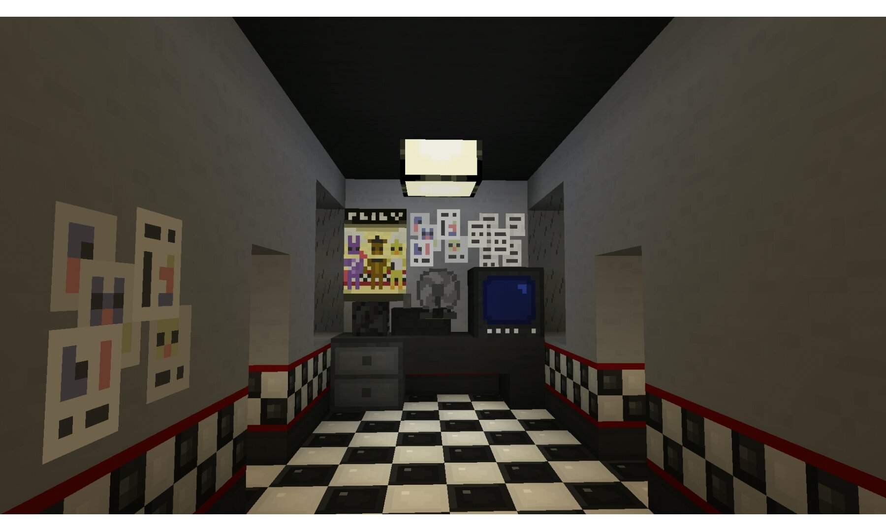 Five nights at Freddy 's One Map | Minecraft Amino