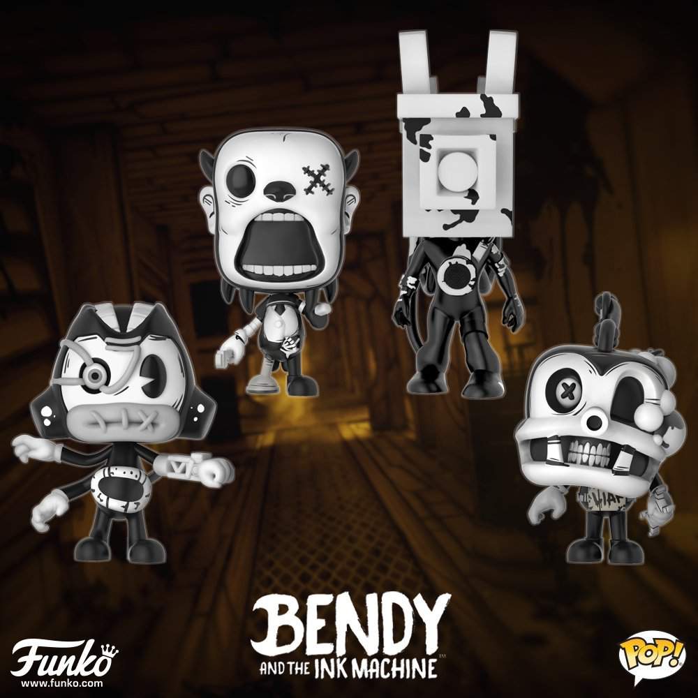 bendy and the ink machine the butcher gang plush