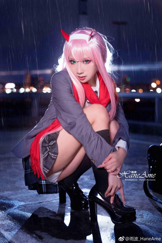 Zero Two (DARLING in the FRANXX) cosplay by 雨 波 HaneAme.
