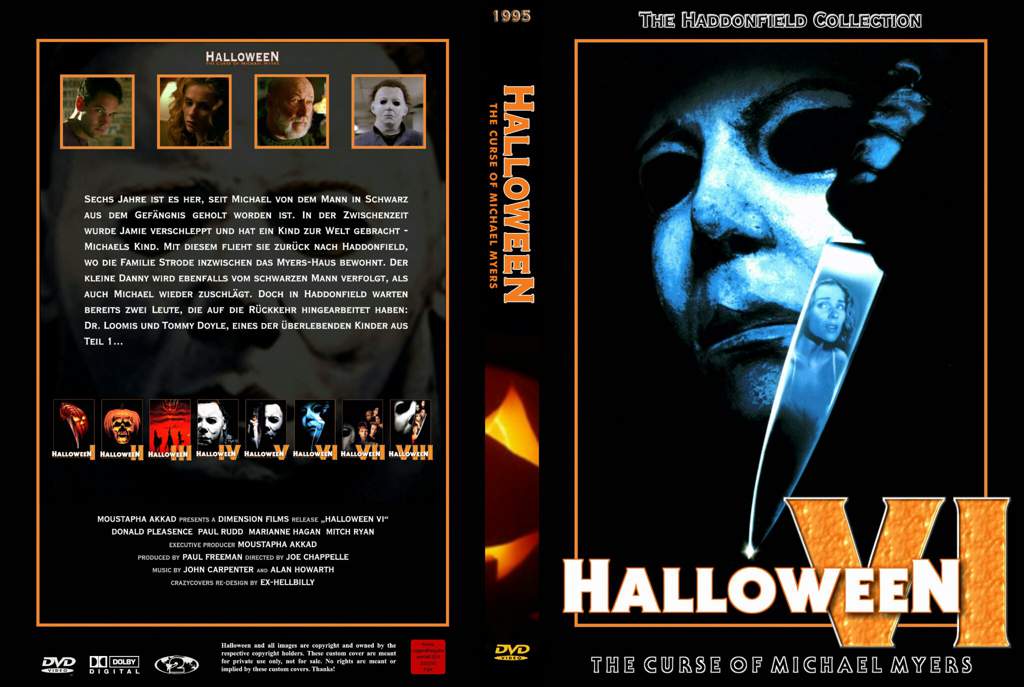 Curse Of Michael Myers Dvd