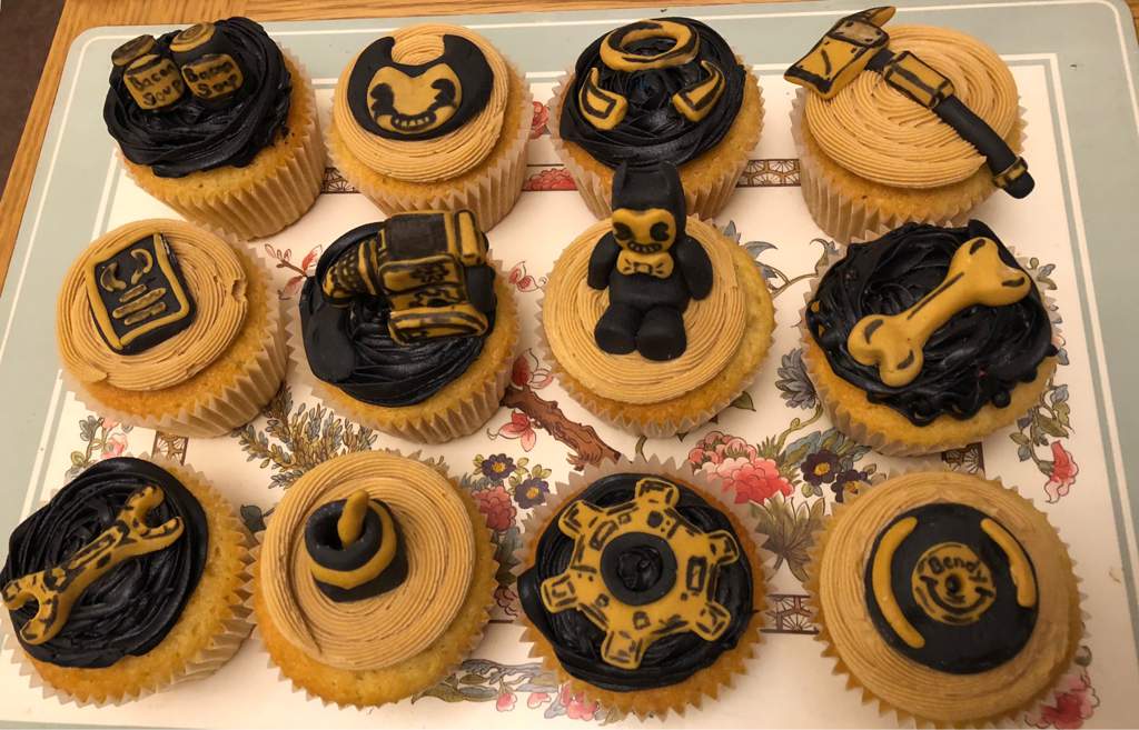 Bendy And The Ink Machine Cupcakes Bendy And The Ink Machine Amino