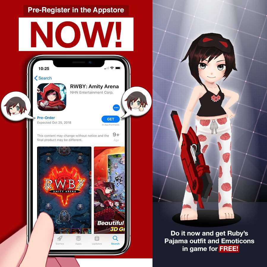 news rwby amity arena