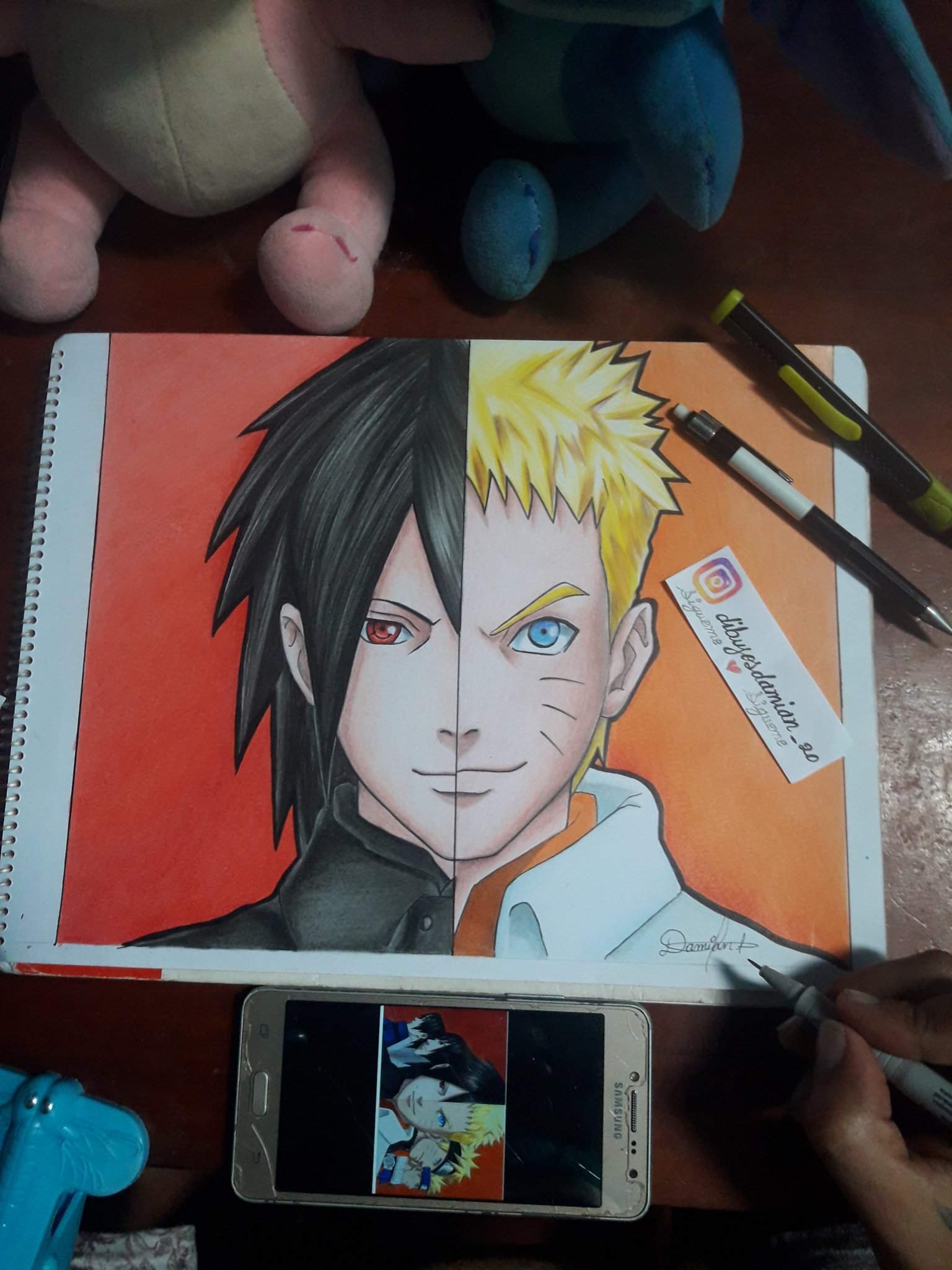 Saludos fans de naruto soy nuevo aki esoero les agrade mi dibujo de ...